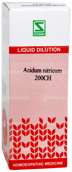 Dr Willmar Schwabe Acidum Nitricum 200Ch Dilution 30Ml