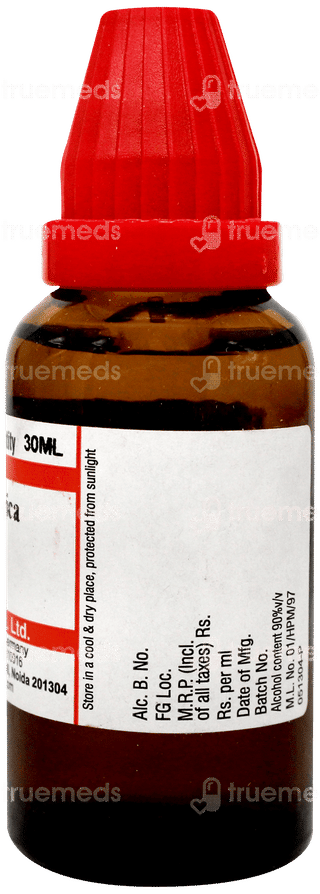 Dr Willmar Schwabe India Calcarea Fluorica 200 Ch Dilution 30 ML