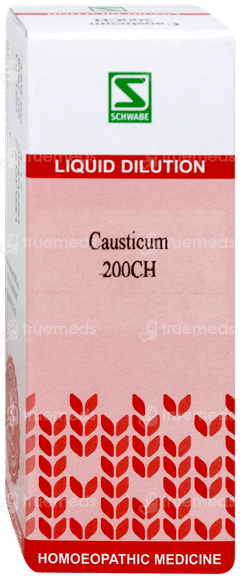Dr Willmar Schwabe Causticum 200ch Dilution 30ml