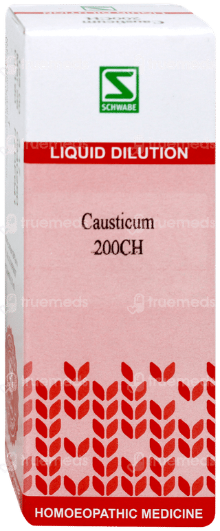 Dr Willmar Schwabe Causticum 200ch Dilution 30ml