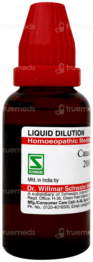 Dr Willmar Schwabe Causticum 200ch Dilution 30ml