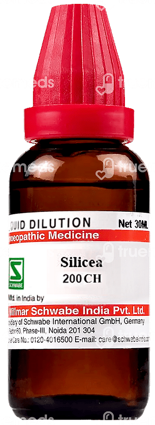 Dr Willmar Schwabe India Silicea 200 Ch Dilution 30 ML