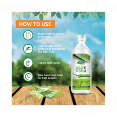 Swadeshi Aloe Vera Juice With Fibre 1000 ML