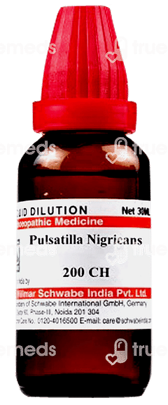 Dr Willmar Schwabe Pulsatilla Nigricans 200ch Dilution 30ml Dr Willmar Schwabe Pulsatilla Nigricans 200ch Dilution 30ml