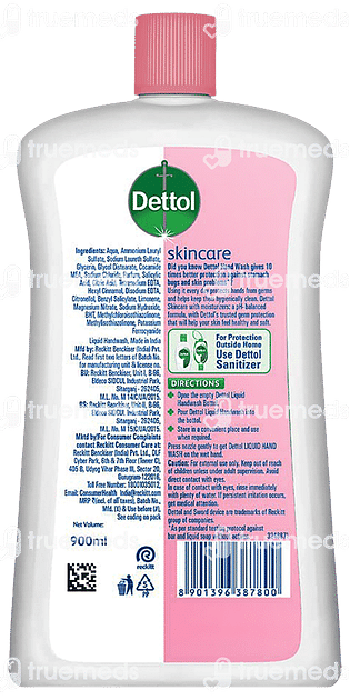 Dettol Skincare Handwash 900ml