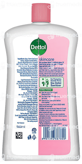 Dettol Skincare Handwash 900 ML