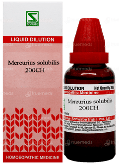Dr Willmar Schwabe Mercurius Solubilis 200ch Dilution 30ml Dr Willmar Schwabe Mercurius Solubilis 200ch Dilution 30ml