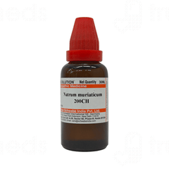 Dr Willmar Schwabe Natrum Muriaticum 200ch Dilution 30ml