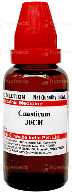 Dr Willmar Schwabe Causticum 30ch Dilution 30ml