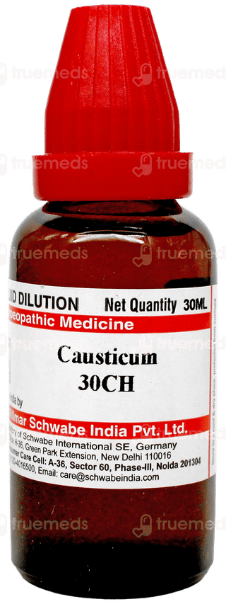 Dr Willmar Schwabe Causticum 30ch Dilution 30ml