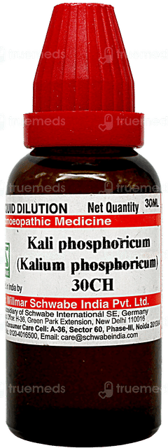 Dr Willmar Schwabe Kali Phosphoricum 30ch Dilution 30ml