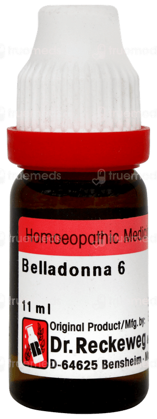 Dr Reckeweg Belladonna 6 Dilution 11ml