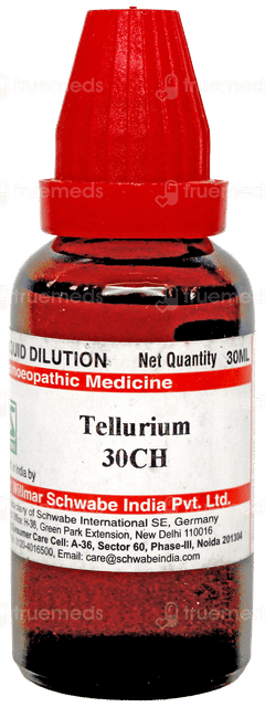 Dr Willmar Schwabe Tellurium 30ch Dilution 30ml