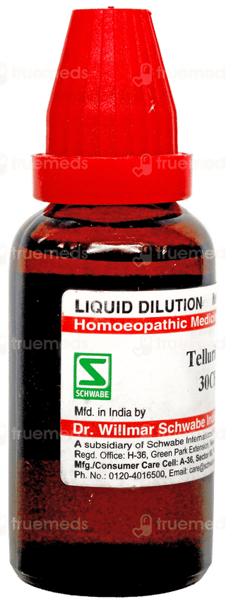 Dr Willmar Schwabe Tellurium 30Ch Dilution 30Ml