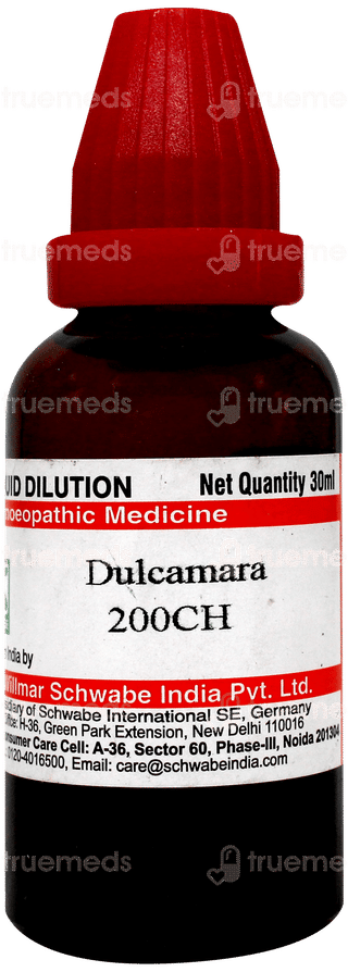 Dr Willmar Schwabe Dulcamara 200ch Dilution 30ml
