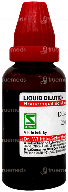Dr Willmar Schwabe Dulcamara 200ch Dilution 30ml Dr Willmar Schwabe Dulcamara 200ch Dilution 30ml