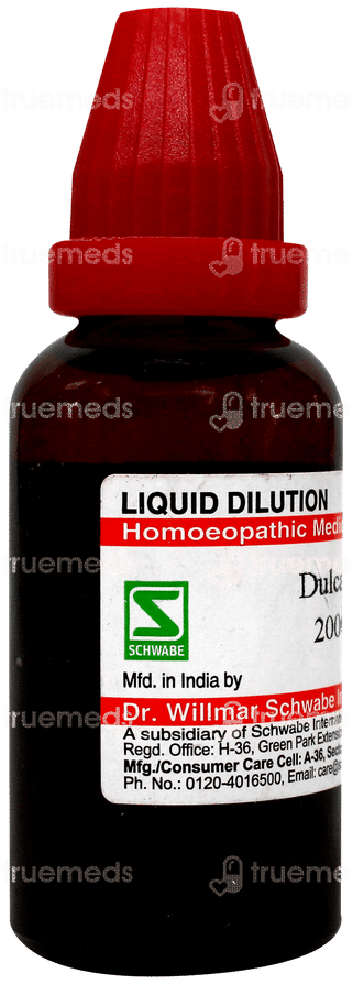 Dr Willmar Schwabe Dulcamara 200ch Dilution 30ml