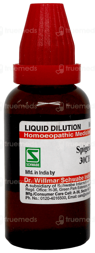 Dr Willmar Schwabe Spigelia 30Ch Dilution 30Ml