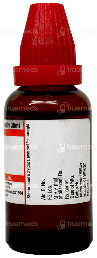 Dr Willmar Schwabe India Sabadilla 30 Ch Dilution 30 Ml