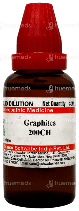 Dr Willmar Schwabe Graphites 200ch Dilution 30ml