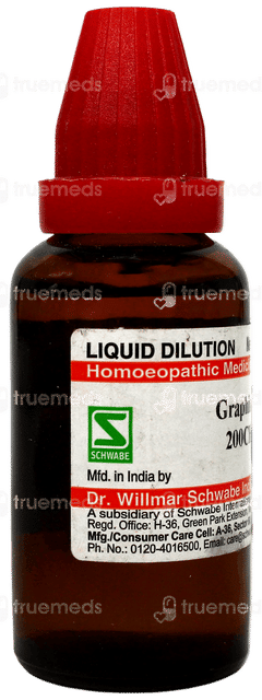 Dr Willmar Schwabe Graphites 200ch Dilution 30ml