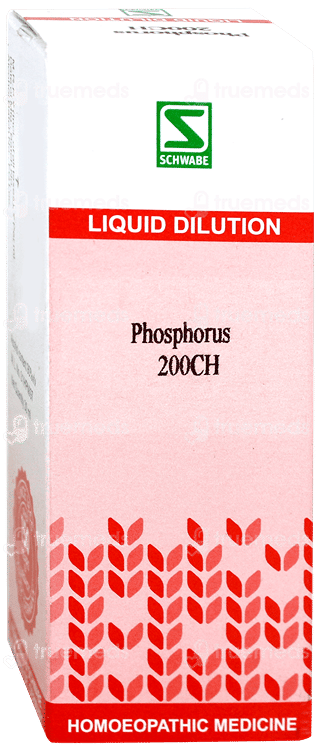 Dr Willmar Schwabe Phosphorus 200Ch Dilution 30Ml