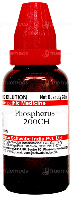 Dr Willmar Schwabe Phosphorus 200Ch Dilution 30Ml
