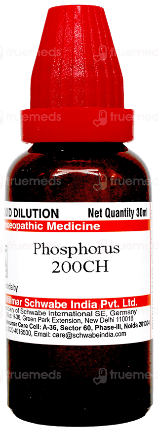 Dr Willmar Schwabe Phosphorus 200Ch Dilution 30Ml