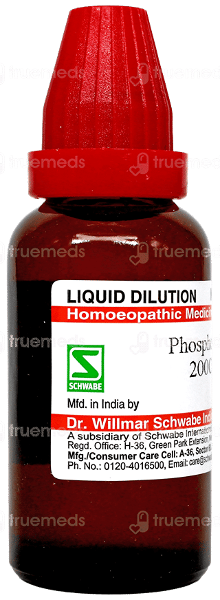 Dr Willmar Schwabe Phosphorus 200Ch Dilution 30Ml