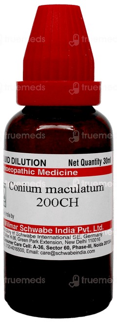 Dr Willmar Schwabe Conium Maculatum 200Ch Dilution 30Ml