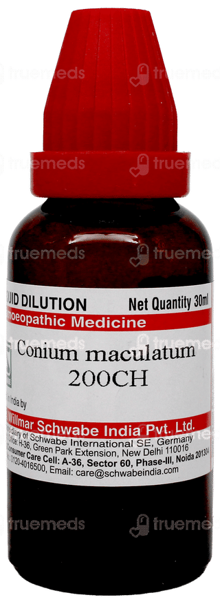 Dr Willmar Schwabe Conium Maculatum 200Ch Dilution 30Ml