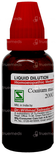 Dr Willmar Schwabe Conium Maculatum 200Ch Dilution 30Ml