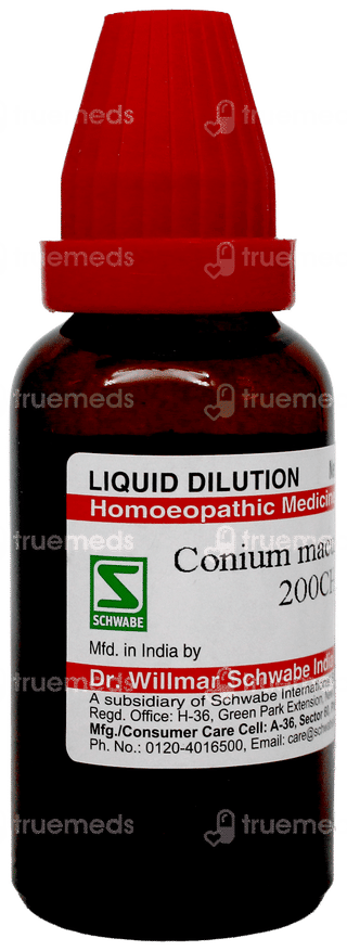 Dr Willmar Schwabe Conium Maculatum 200Ch Dilution 30Ml