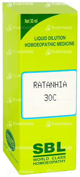 Sbl Ratanhia 30 C Dilution 30 ML