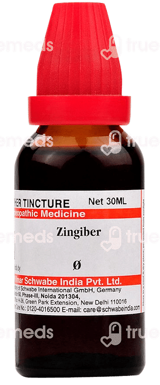 Dr Willmar Schwabe India Zingiber Q Mother Tincture 30 ML