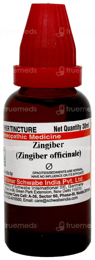 Dr Willmar Schwabe Zingiber Q Mother Tincture 30ml