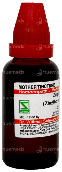 Dr Willmar Schwabe Zingiber Q Mother Tincture 30ml