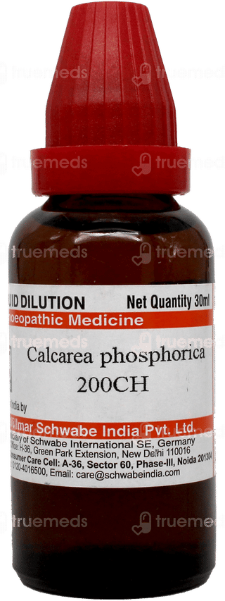 Dr Willmar Schwabe India Calcarea Phosphorica 200 Ch Dilution 30 ML