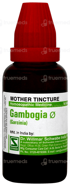 Dr Willmar Schwabe India Gambogia Q Mother Tincture 30 ML