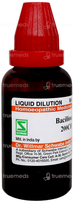 Dr Willmar Schwabe Bacillinum 200ch Dilution 30ml