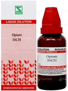 Dr Willmar Schwabe Opium 30Ch Dilution 30Ml Dr Willmar Schwabe Opium 30Ch Dilution 30Ml