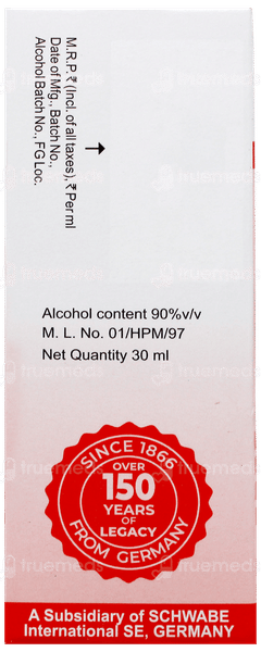 Dr Willmar Schwabe Opium 30Ch Dilution 30Ml