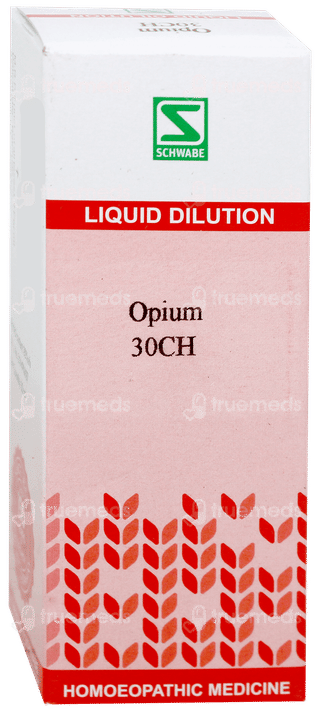 Dr Willmar Schwabe Opium 30Ch Dilution 30Ml
