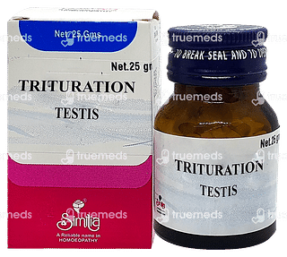 Similia Testis 3x Trituration Tablet 25 GM