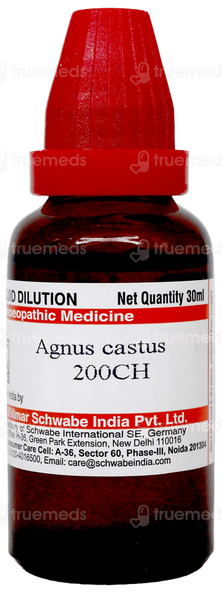 Dr Willmar Schwabe Agnus Castus 200Ch Dilution 30Ml