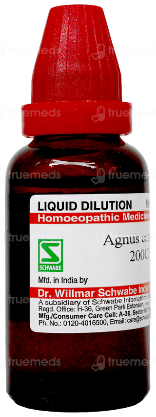 Dr Willmar Schwabe Agnus Castus 200Ch Dilution 30Ml