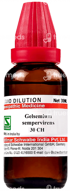 Dr Willmar Schwabe India Gelsemium Sempervirens 30 Ch Dilution 30 ML