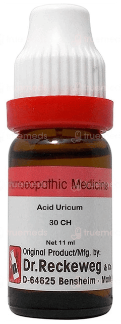 Dr Reckeweg Acid Uricum 30Ch Dilution 11Ml Dr Reckeweg Acid Uricum 30Ch Dilution 11Ml