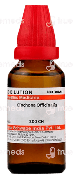 Dr Willmar Schwabe Cinchona Officinalis 200ch Dilution 30ml Dr Willmar Schwabe Cinchona Officinalis 200ch Dilution 30ml