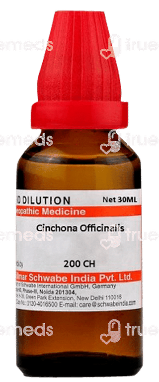 Dr Willmar Schwabe India Cinchona Officinalis 200 Ch Dilution 30 ML